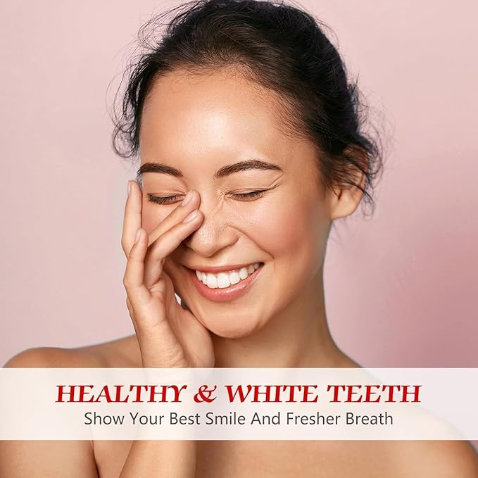SP-6 Probiotic Whitening Fluoride Free Toothpaste, Upgraded Formula | Ultra Brightening | Gums & Enamel Repair | Mint Flavor | Removes Stain & Plaque | Sensitive Teeth Protection