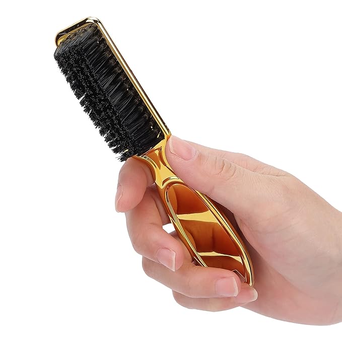 Beard Brush For Men, Professional Mustache Comb Mens Hair Brush Portable & Lightweight with Compact Design For Hair and Beard Care