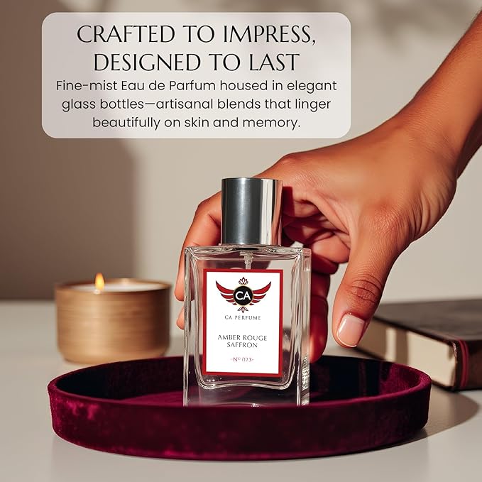 CA Perfume Impression of Rose Oud For Unisex Amber Woody Fragrance Long Lasting Perfume Eau De Parfum 3.4 Fl Oz 100ml