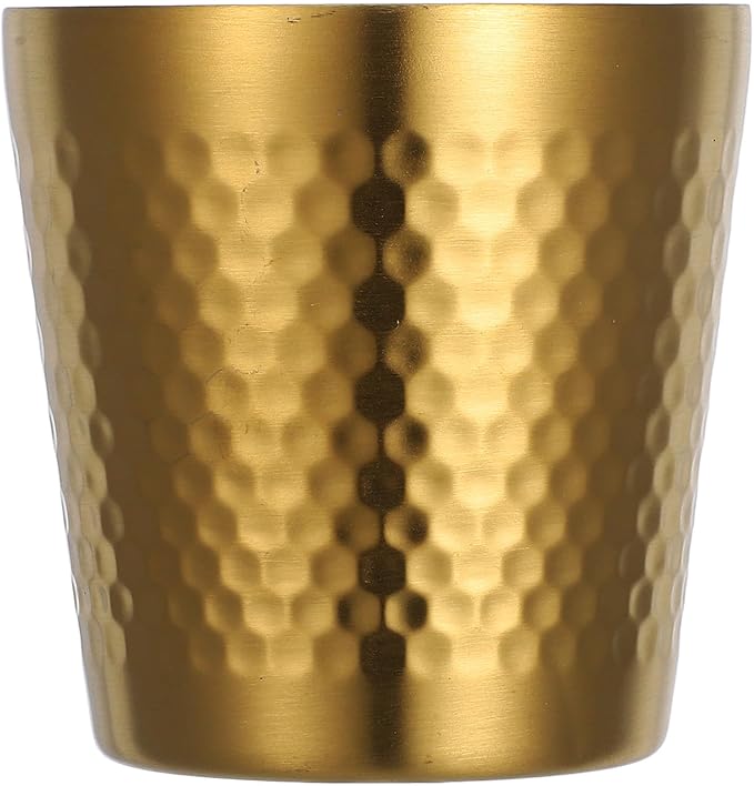 Beaupretty Stainless Steel Shaving Bowl for Men 175Ml Hammered Metal Shave Cup Sturdy Household Shaving Soap Bowl and Grooming