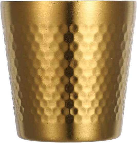 Beaupretty Stainless Steel Shaving Bowl for Men 175Ml Hammered Metal Shave Cup Sturdy Household Shaving Soap Bowl and Grooming