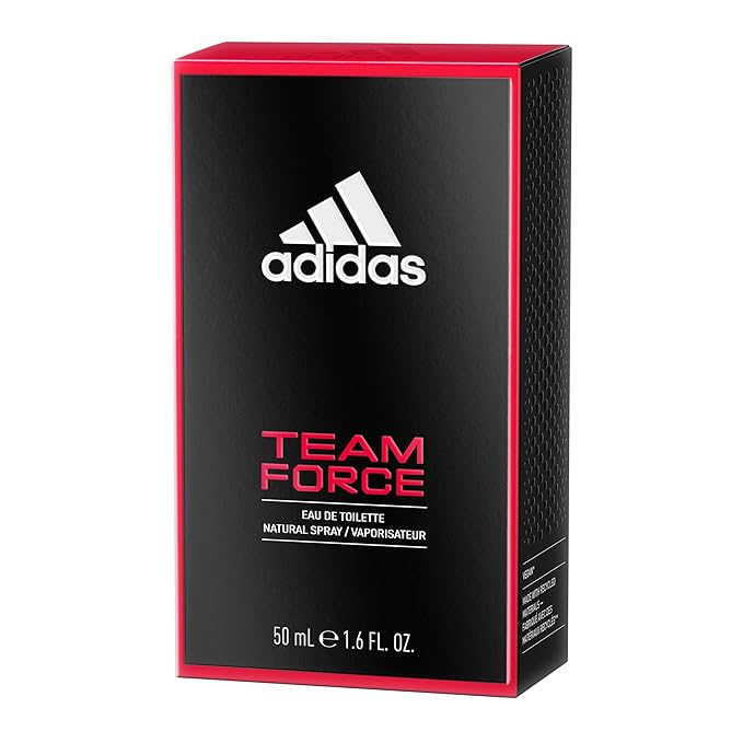 Adidas Team Force Eau De Toilette Spray for Men, 1.7 fl oz