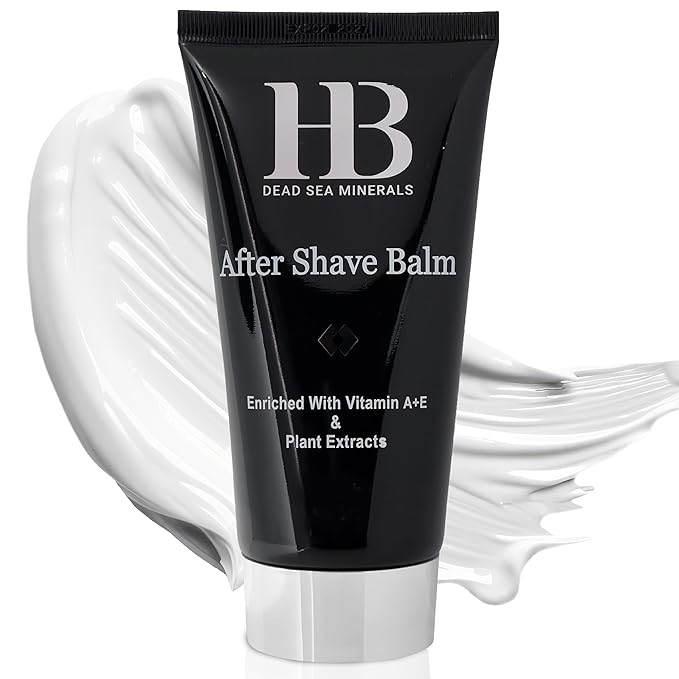 HB After Shave Balm for Men Moisturizer - After Shave Lotion for Men A, & E Plus Aloe Vera and Natural Botanical Extracts Soothes 150ml