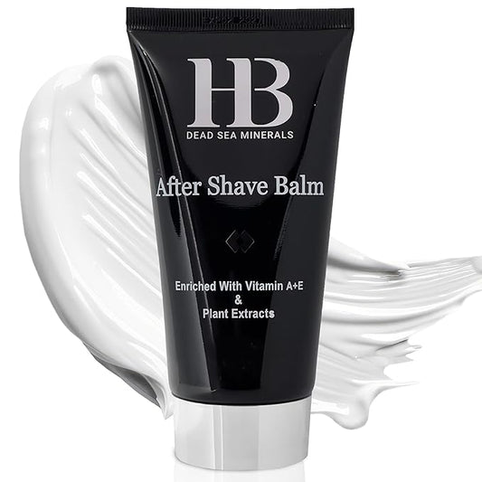 HB After Shave Balm for Men Moisturizer - After Shave Lotion for Men A, & E Plus Aloe Vera and Natural Botanical Extracts Soothes 150ml
