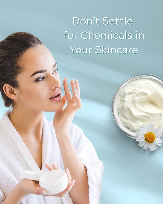 Fleur De Lis Naturals Face Cream Anti Aging Royal Jelly - Natural & Organic Ingredients, Face Moisturizer for Dry Skin, Anti Aging Cream for Face, Anti Wrinkle Cream for Women & Men – 1.7 oz