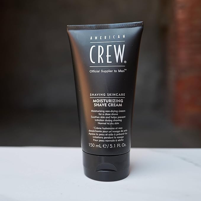 American Crew Shave Cream for Men, Moisturizing Shave Cream, 5.1 Fl Oz