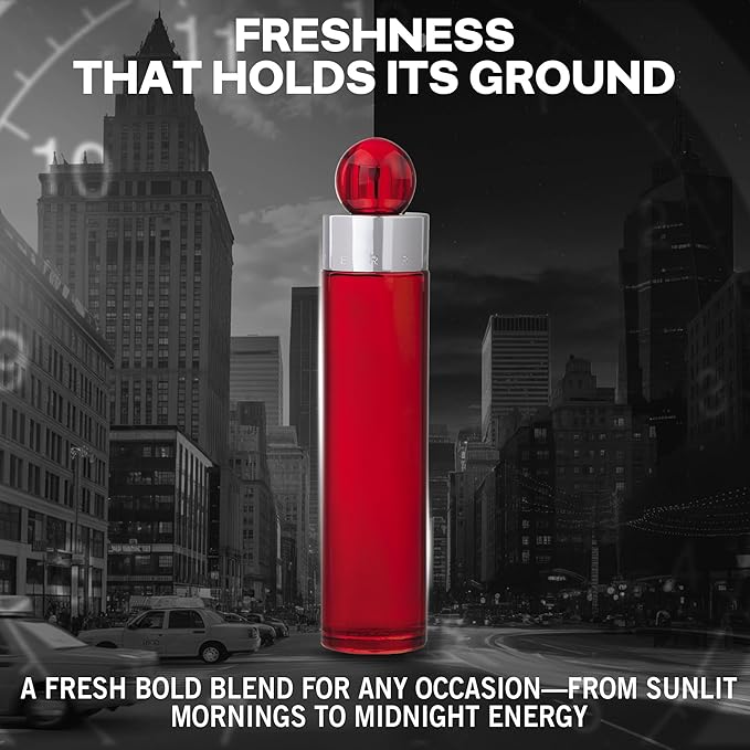 Perry Ellis 360° Red for Men, 6.8 Ounce