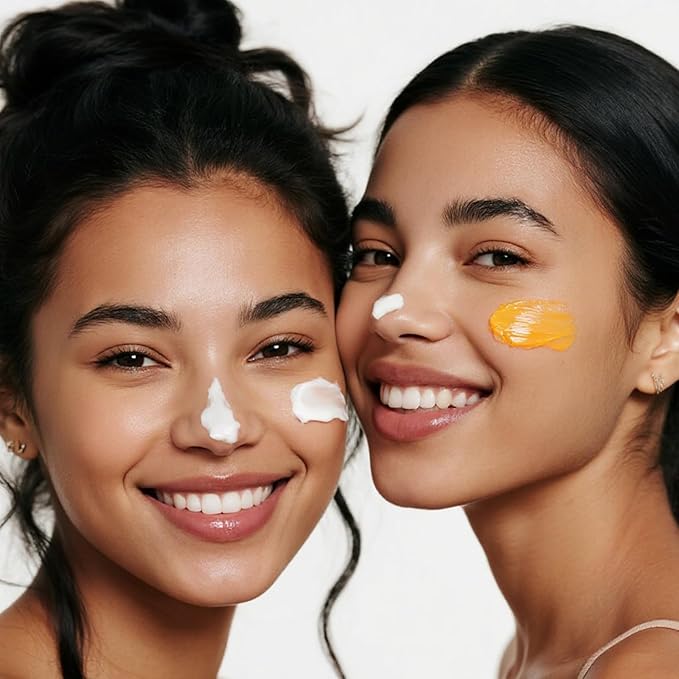 Day & Night Facial Moisturizer, 20% Vitamin C Cream and 1% Retinol Cream for Face Daily Face Moisturizer for Women Men, 2 in 1 Hydrating Facial Lotion for Anti aging Wrinkle Even Skin Tone