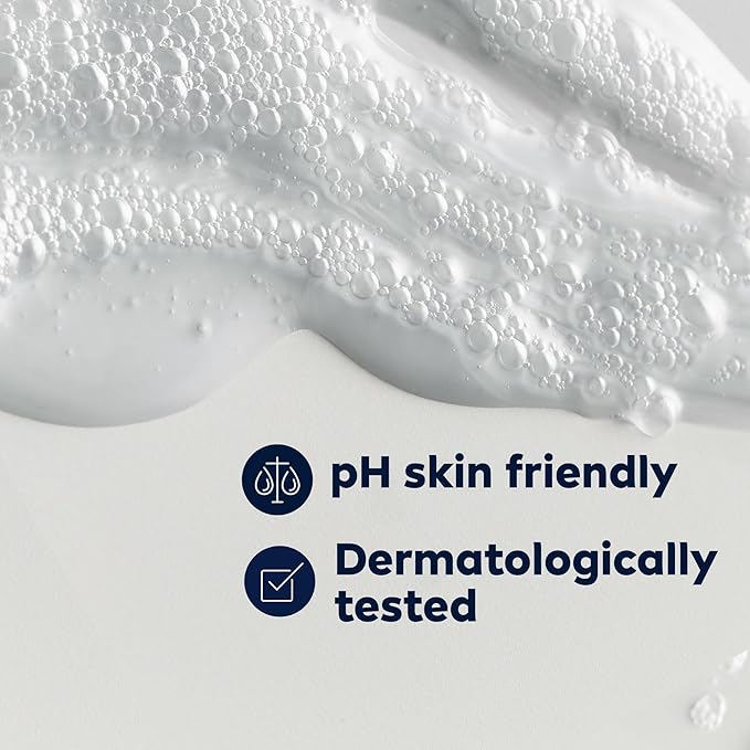 Nivea Men Maximum Hydration Body Wash for Dry Skin, Aloe Vera Enriched, 3-in-1 Moisturizing Body Wash, Face and Hair, Paraben Free, Vegan Formula, 30 Fl Oz Bottle