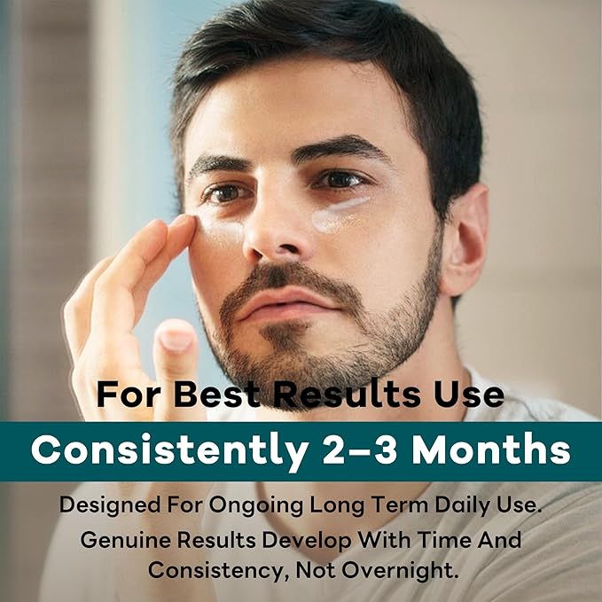 6-in-1 Face Cream for Men: Hydrating Water Based Men Face Moisturizer with Retinol, Collagen, Sodium Hyaluronate - Mens Anti Aging Face Cream for Day and Night Use