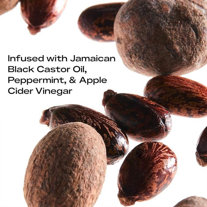 Shea Moisture Jamaican Black Castor Oil Clarifying Shampoo & Conditioner - Strengthen & Restore Sulfate-Free Shampoo & Conditioner Set with Shea Butter, ACV, and Peppermint Oil for Hair (2 Piece Set)