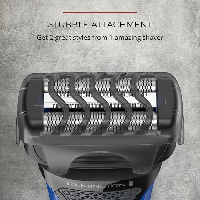 Remington Comfort Series Foil Shaver for Men, Electric Shaver, Pop-up Trimmer, Blue, PF7400E