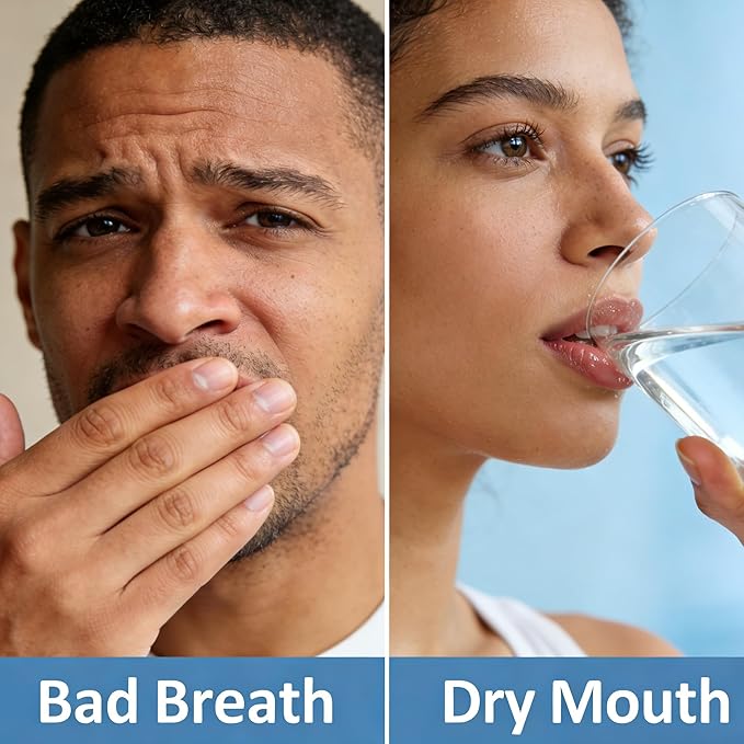 Lemon Fresh Oral Spray for Adults, Sugar-Free, Instant Burst of Freshness, Quick Dry Mouth Relief & Fights Bad Breath, Compact Portable Mouth Spray for Travel & Daily Use, 15ml/0.5 fl.oz (1 Pack)