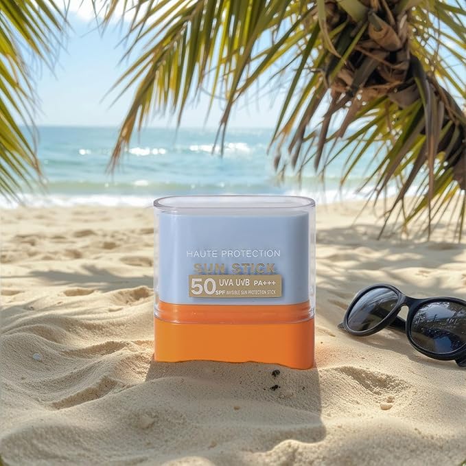Sunscreen and Moisturizing,PA+++ SPF 50+,Sweat-Resistant, Fragrance-Free,No White Cast,Matte Finish,Portable
