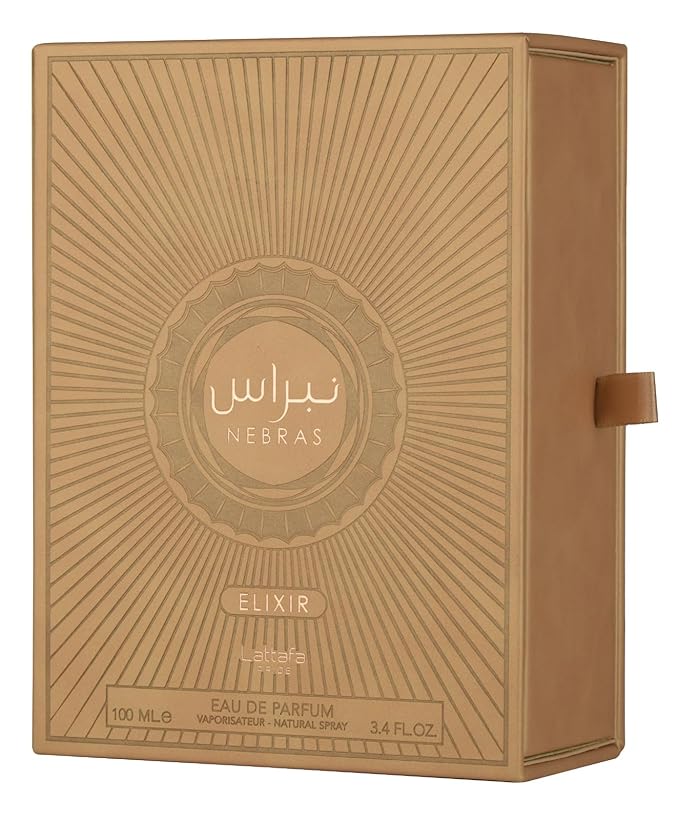 Lattafa Pride Nebras Elixir EDP 100 ml/3.4Oz – Sweet & Creamy Gourmand Unisex | Vanilla, Musk & Sugar Cane
