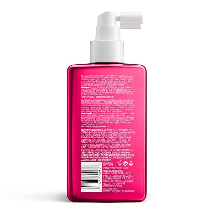 Marc Anthony Anti-Frizz Shield Ultimate Blowout Spray, Grow Long - Smooth, Shiny Hair in High Humidity - Heat Protectant - 6.7 oz | Grow Long, Smooth, Shiny Hair, in High Humidity