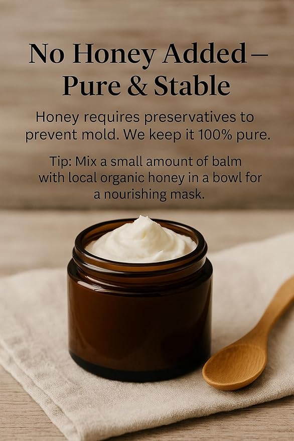 HANDMADE UNSCENTED Whipped Tallow Balm, 100% Natural Moisturizer from Grass-Fed Cows for Dry and Sensitive Skin. (2 oz, Unscented) - only one pure ingredient.