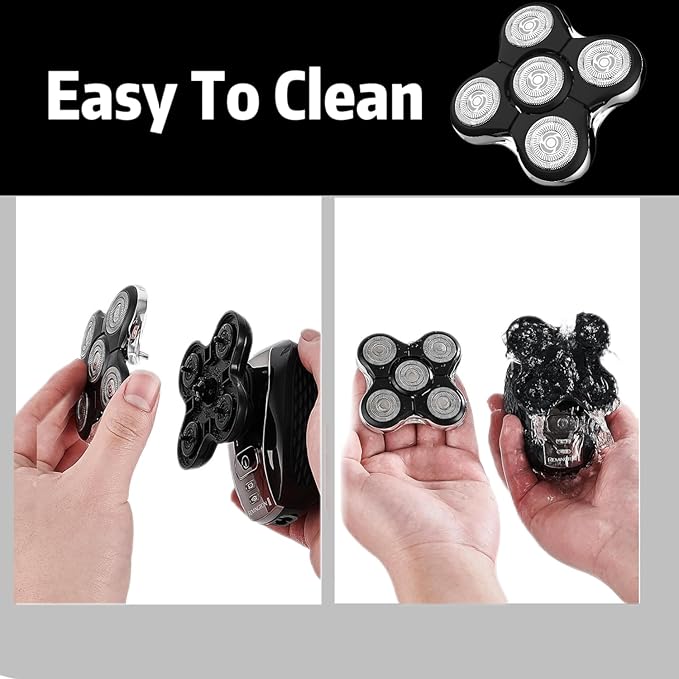 Pro Blades Shaver Replacement Head Compatible with Remington Balder Head Shaver Model XR7000,Stainless Steel Replacement Blades Precision Electric Shaving for Bald Men(1pack)