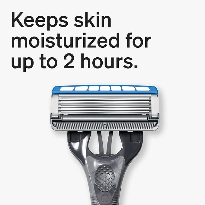 Schick Hydro 5 Disposable Razor for Men with Hydrating Gel Reservoir, 3 Count (Pack of 1)