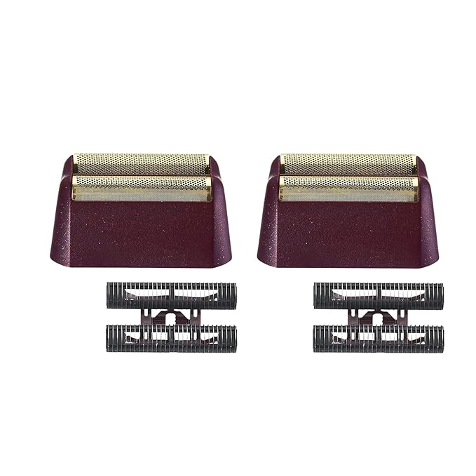 2-Pack Replacement Foil & Cutter Bar for Wahl Super Close Shaver – Professional Compatible with 7031-100 & 7043-100 Models, Red (5 Star Series Finale)