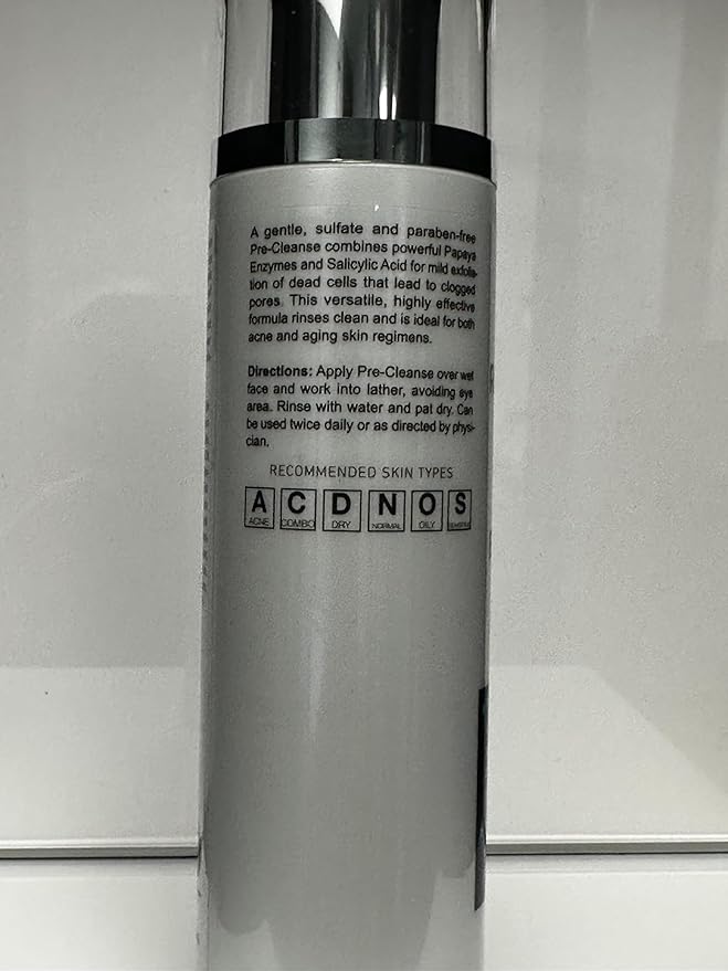 Rachel Moayer Enzyme Detox Pre-Cleanse – Papaya Enzyme Cleanser with Salicylic Acid for Deep Pore Cleansing, Facial Cleanser for Women and Men