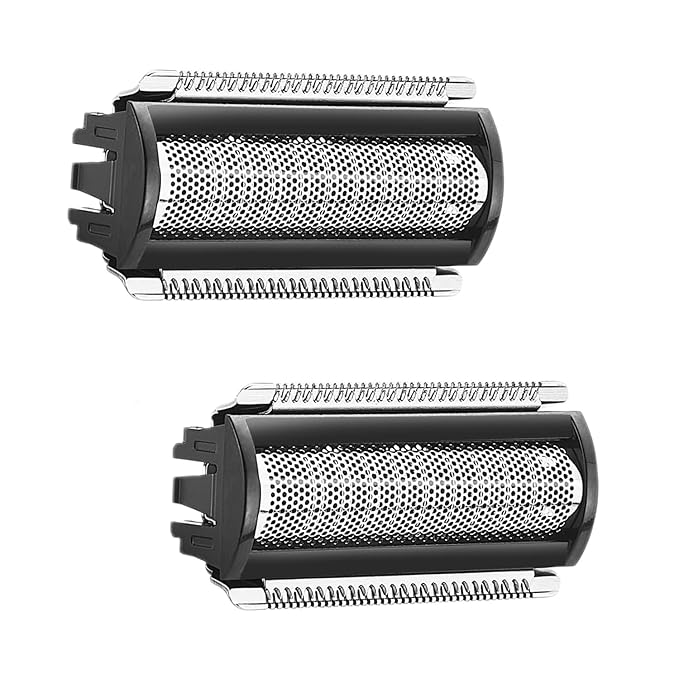 2 Pack Replacement Foil Blade Compatible with MANSCAPED The Lawn Mower Electric 5.0 Ultra Hair Trimmer,Replacement Clipper Blades Groin Hair Foil Shaver Head for Close Body Hair Grooming