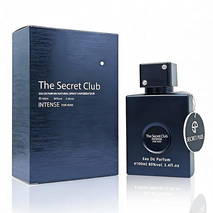 Verse Adonis & The Secret Club Intense Combo Men Cologne 3.4 Fl. Oz Men's Perfume Bold Combination of Woody & Floral Scents Eau De Parfum for Men Lasts All Day Best Gift