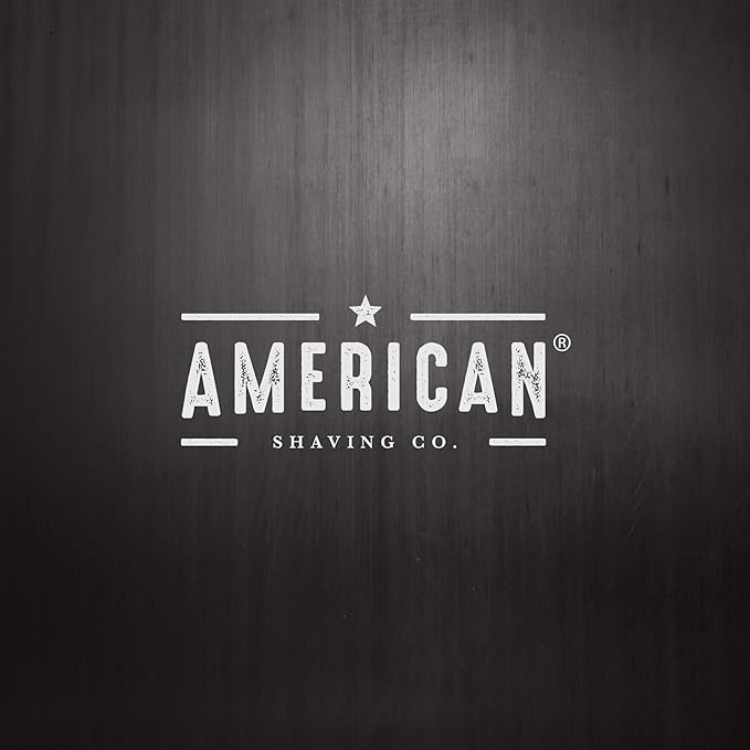 American Shaving Co. Sandalwood Shaving Cream For Men 8 Oz, Made in USA, Easy Application, Quality Potent Ingredients, Long-Lasting, Non-GMO, GMP Certified, Cruelty-Free Products