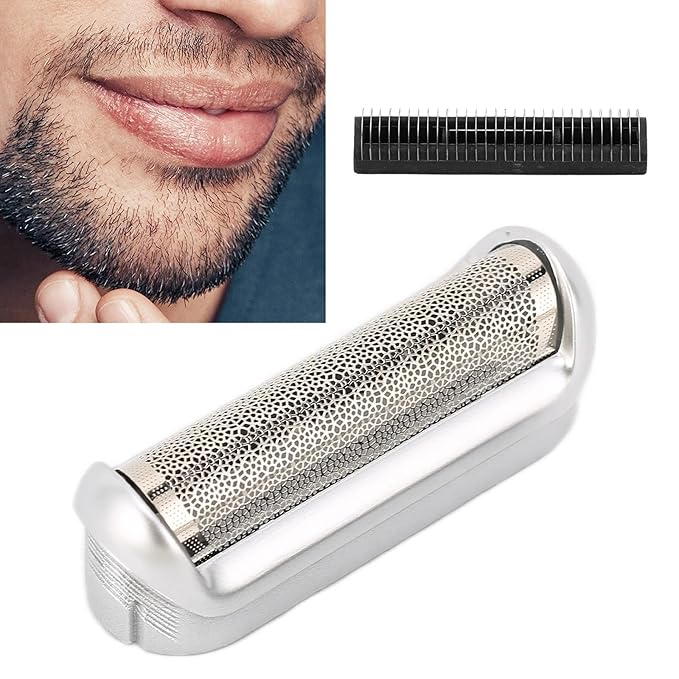 1Pc 5S Razor Replacement Foil and Cutter for Braun, Replacement Shaver Part Cutter Accessories for Braun M90 M60 P40 P50 P60 P70 P80 555 575 370, Men's Electric Shaver Replacement Heads ﻿