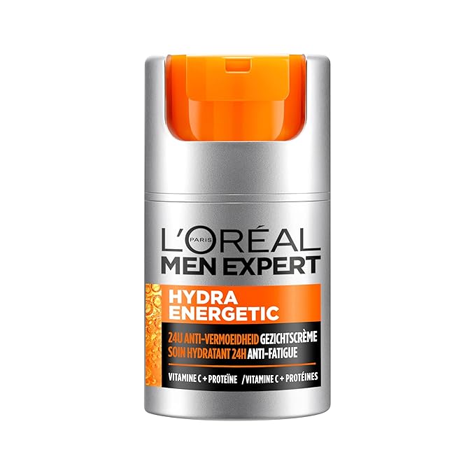 L'Oreal Paris Men Expert Hydra Energetic Daily Anti-Fatigue Moisturizing Lotion, 1.6 Ounce
