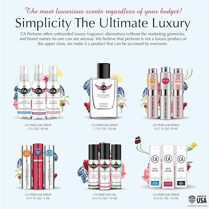 CA Perfume Eco Refill Impression of Nectarine Blossom & Honey for Unisex Floral Fruity Gourmand Long Lasting Fragrance Eau De Parfum 2 Fl Oz 60ml