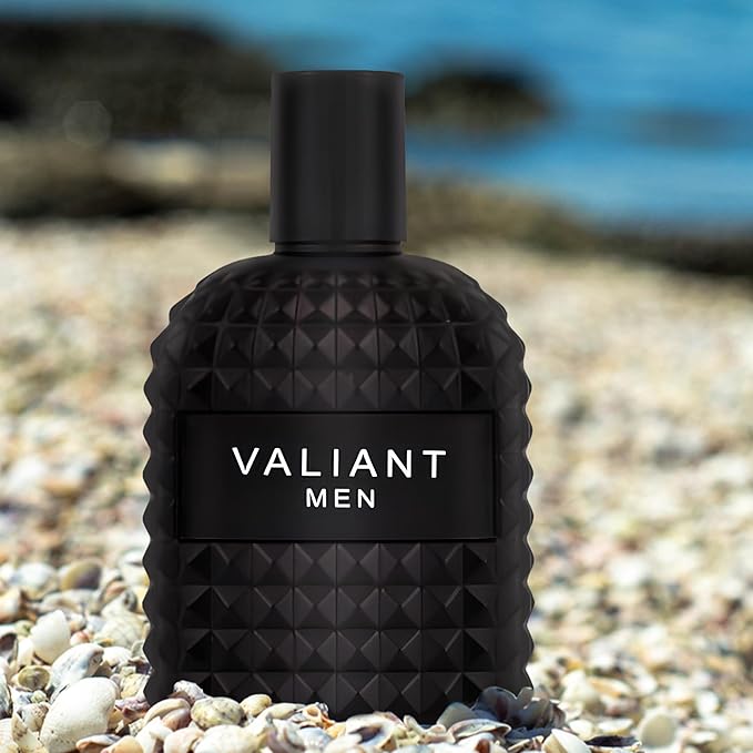 Men's Cologne Gift Set Include Valentine Milano,Valiant,Very Excited & Valuable Paris - 3.4 Fl Oz Each | Vanilla Bourbon, Leather & Amber Floral Fragrance | Luxury Eau de Toilette