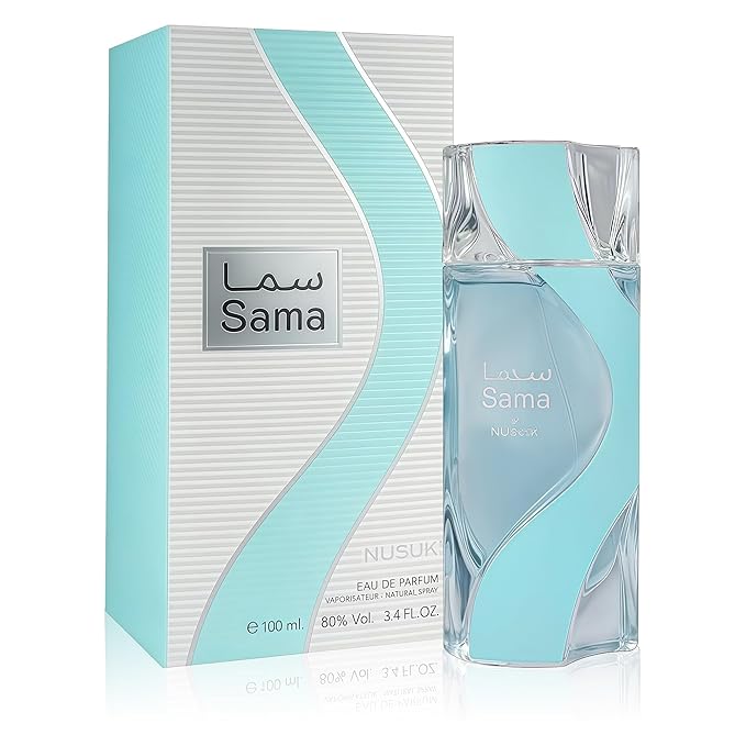 Sama Eau de Parfum for Men & Women - 100ml Luxury Fragrance with Pineapple, Apple, Bergamot, Rose, Vanilla Notes, Long-Lasting Scent