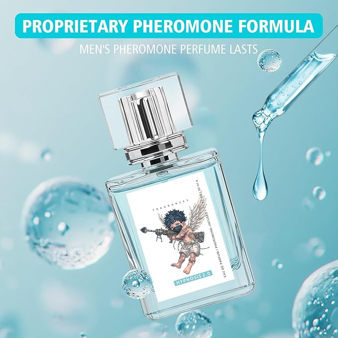 2.0 Cologne for Men (Pheromone-Infused), Men's Fragrances | Enhance Attraction,EDP-Long Lasting Scent, Perfume for Modern (Amber Wood, Vanilla 24H Long Lasting, Pheromone-Infused)