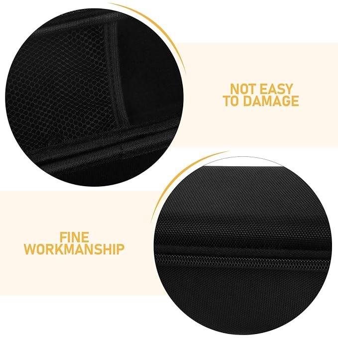 Portable Hard Shell Travel Case for Cordless Water Flosser Meo701 – Compact Nylon Protective Organizer Bag for Oral Irrigator Accessories