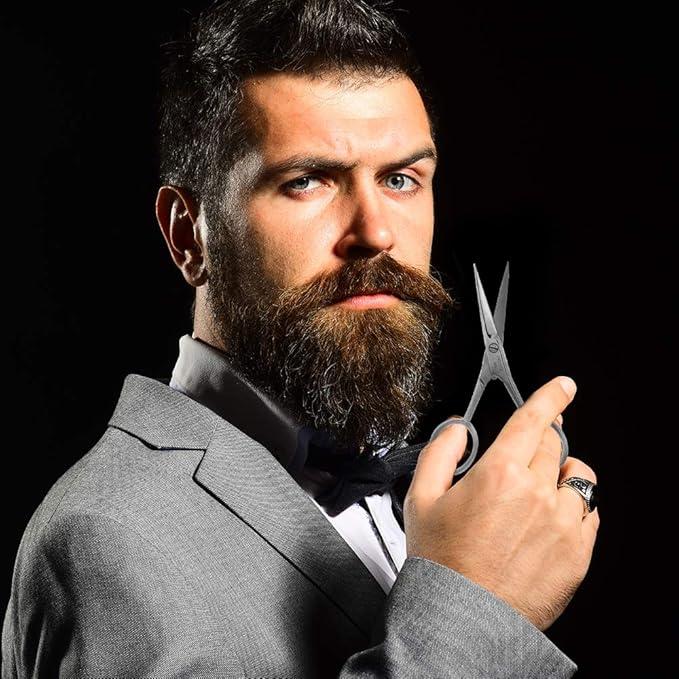 Mehaz Eyebrow & Moustache Scissors 4"