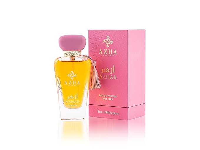 Azhar For Her EDP Spray 100ML | Luxurious Floral Fragrance with Saffron, Raspberry & Warm Vanilla Notes