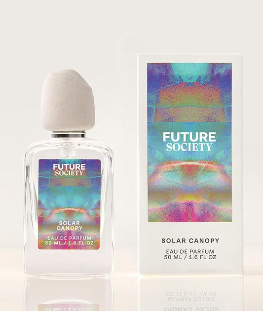 Future Society Solar Canopy Perfume - Rich Fruity Floral Eau de Parfum with Notes of Bergamot, Rose, Vetiver & Sugar - Luxury Perfume Inspired by Hawaiian Hibiscus - Modern Unisex Fragrance - 50ml