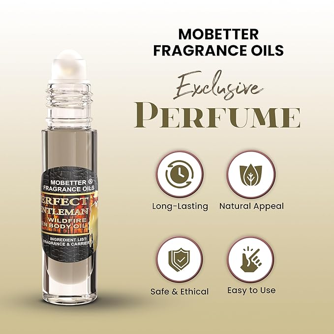 MOBETTER FRAGRANCE OILS Perfect Gentleman Wildfire Men Fragrance Body Oil