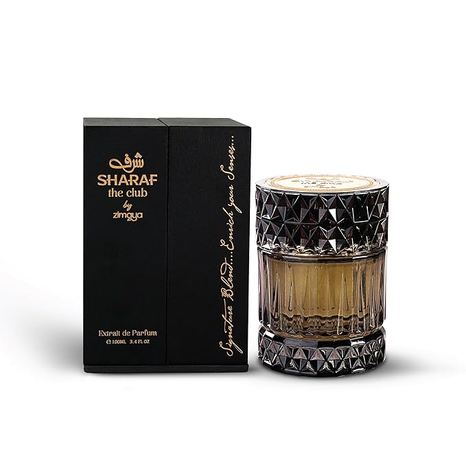 zimaya Sharaf the Club Oriental Unisex Extrait De Parfum, 100ml(3.4 oz)