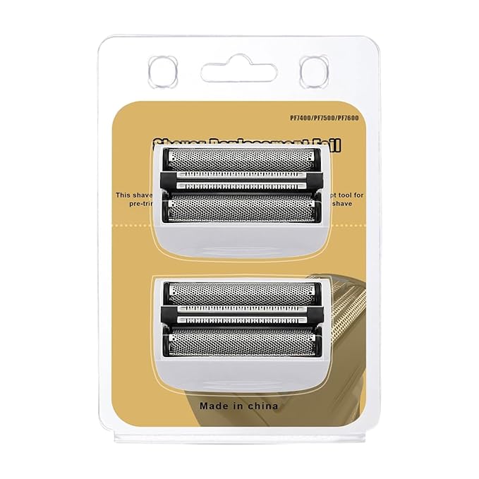 2PCS Shaver Replacement Blades Compatible with Remington Shaver Foil SPF-PF Head and Cutter Assembly for Remington PF7580,PF7400,PF7500,and PF7600 Foil Shavers,White