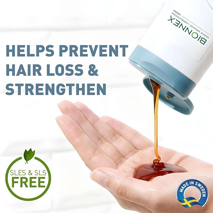 Organica Anti-Hair Loss Shampoo for Normal Hair, Dermatologically and Clinically Tested, Restores Hair Vitality, Boost Hair Growth with BioTrust Technology, 300 Ml