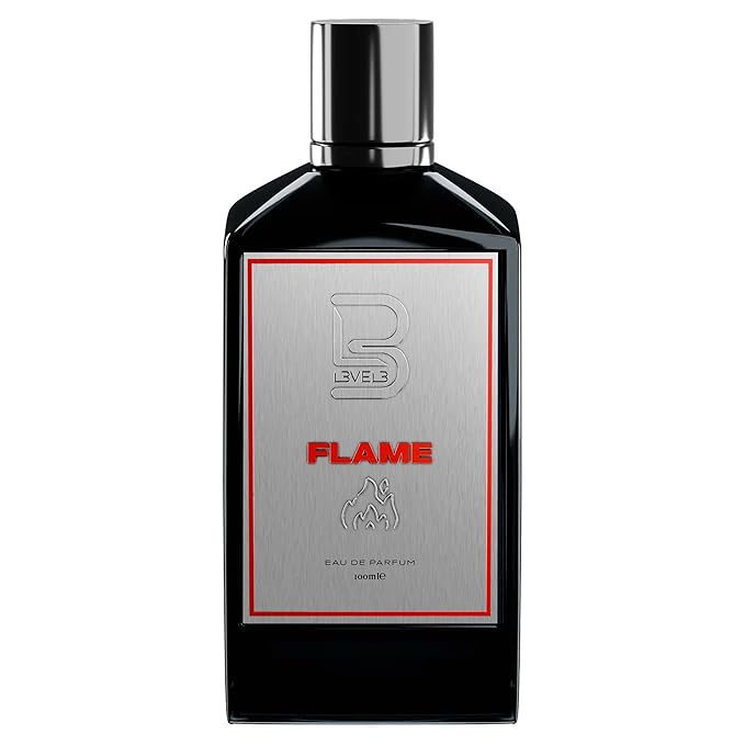 L3 Level 3 Eau de Parfum Cologne for Men - Long Lasting EDP - Molten, Apple, Cedar Notes - 3.38 fl oz (Flame)