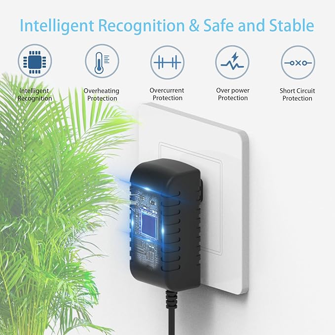Charger for Waterpik Cordless Water Flosser Cord Replacement for Waterpik WP360 WP360W WP360C WP400 WP440 WP440C WP450 WP462 WP462W WP468 WF13 WP100 Series 3V USB Portable Charging Cable 3V 5FT Black