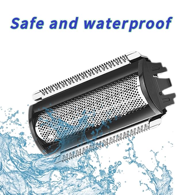 2 Pack Replacement Foil Blade Compatible with MANSCAPED The Lawn Mower Electric 5.0 Ultra Hair Trimmer,Replacement Clipper Blades Groin Hair Foil Shaver Head for Close Body Hair Grooming