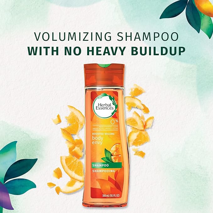 Herbal Essences Body Envy Volumizing Shampoo 10.1 oz (Pack of 3)