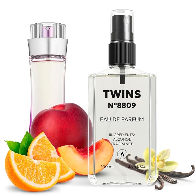 TWINS Impression of Touch of Pink | Perfume for Women Eau de Parfum | No.8809 | 3.4 Fl Oz / 100 ml