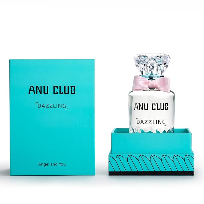 AnuClub Perfume for Women Eau de Parfum Rose Notes Long-Lasting Fragrance Spray Perfume 1.7 fl.oz/ 50 ml, Dazzling