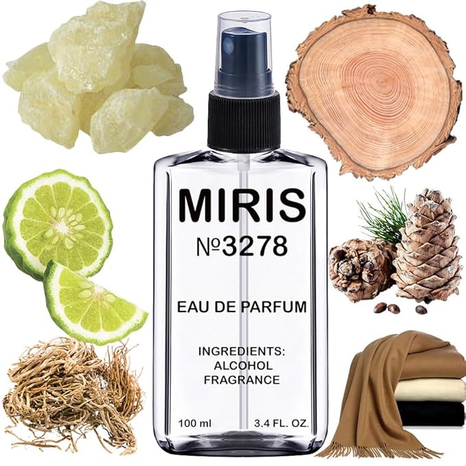 MIRIS No. 3278, Inspired by Di Homme 2020, Long-Lasting Eau de Parfum for Men, Spray 3.4 Fl Oz / 100 ml