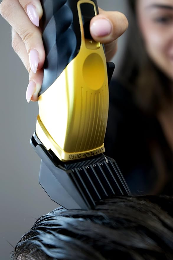 Supreme Trimmer 2Spee STC922 – Professional Cordless Hair Clipper with Removable Blade | 210 Min Runtime, 2-Speed Motor, Digital Display, Smooth Lever & Color Coded Guards